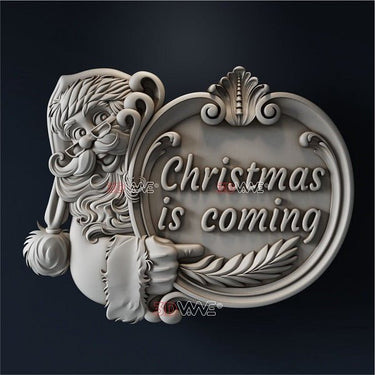 SANTA CLAUS 3d stl - 3DWave.us